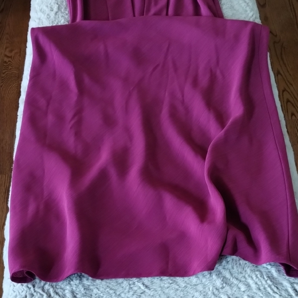 Clifford And Willis Sleeveless Magenta Dress - Picture 11 of 15